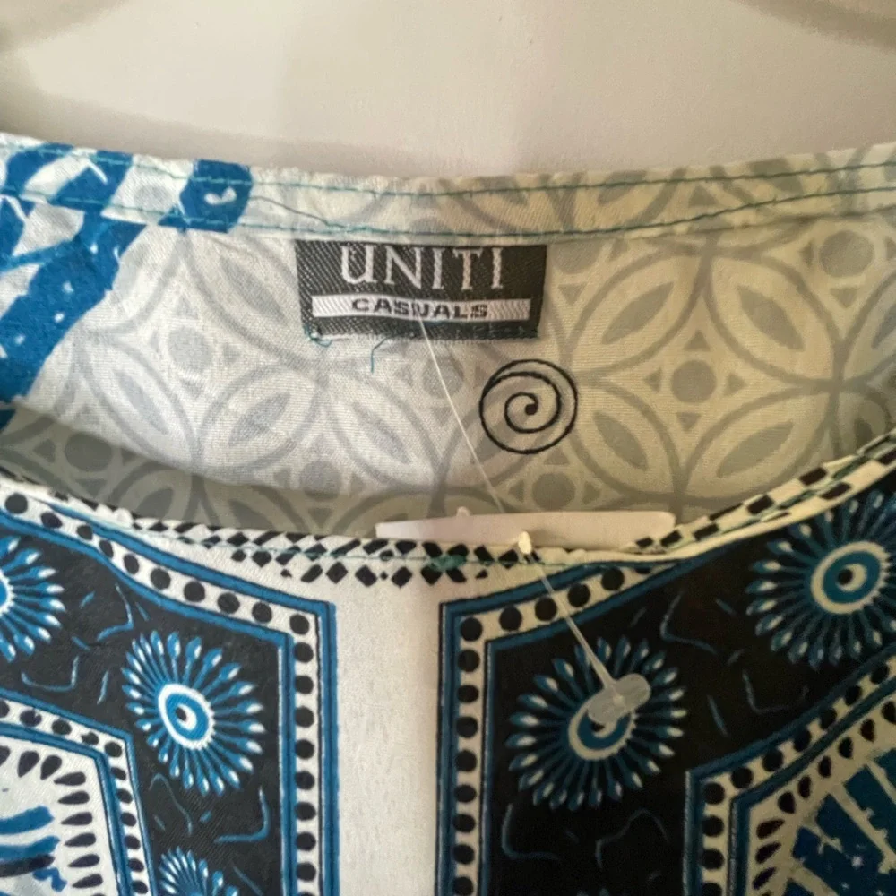 Vintage Mu Mu Style Lounge Robe - Picture 3 of 4